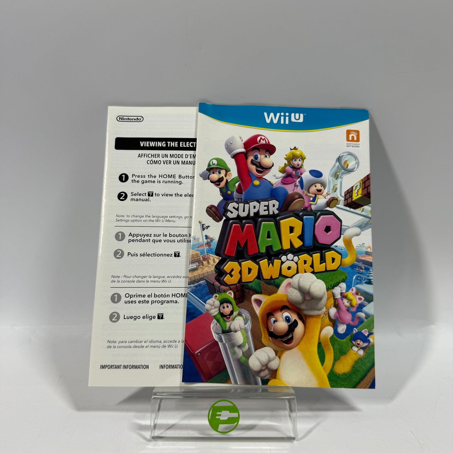 Super Mario 3D World (Nintendo Wii U, 2013)