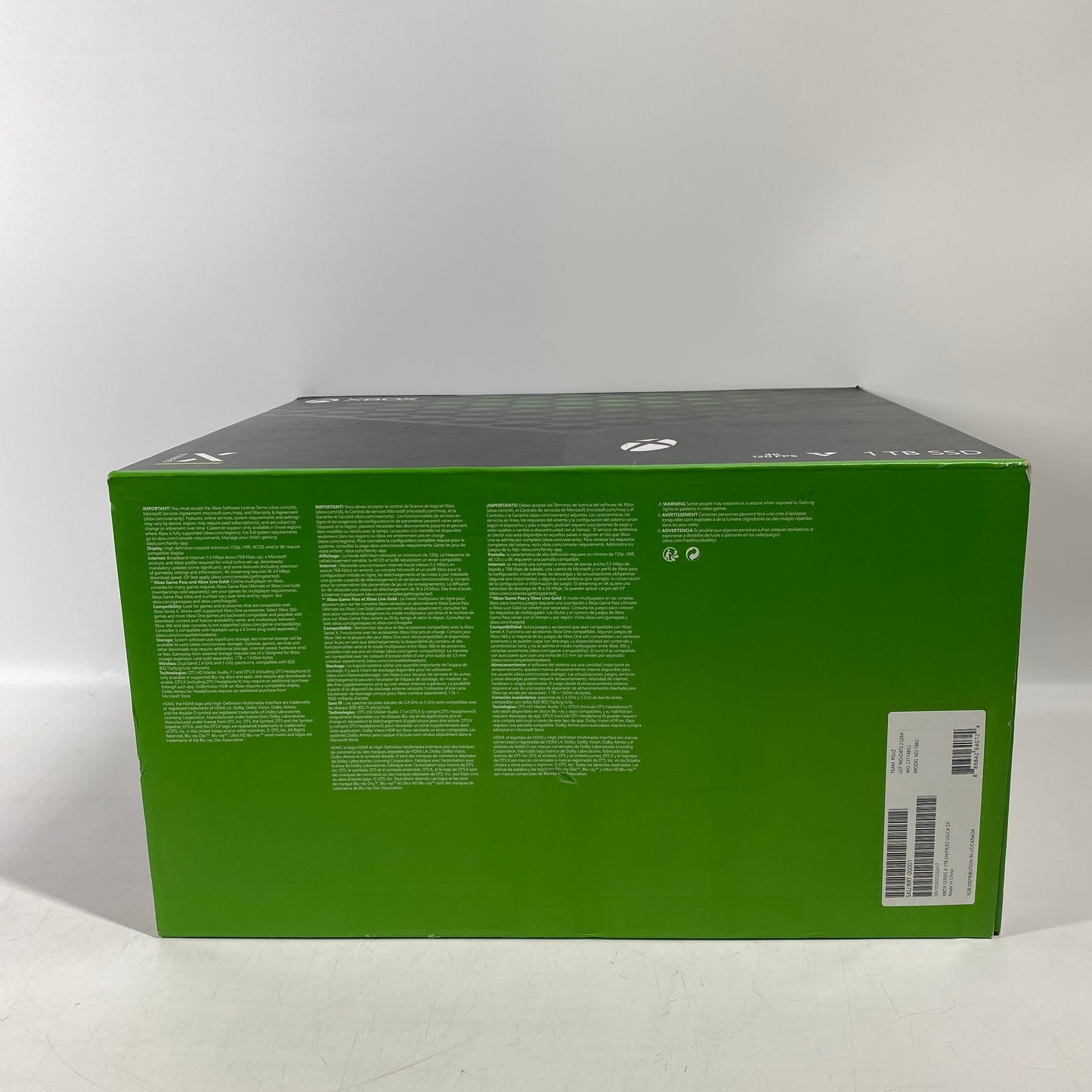 Microsoft Xbox Series X 1TB Console Gaming System Black 1882