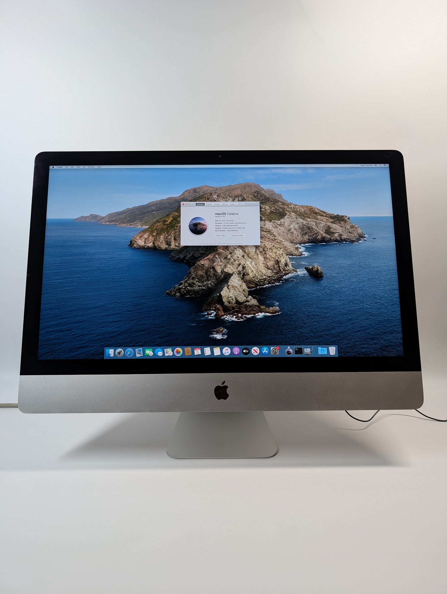 2013 Apple iMac 27" i5 3.2GHz 8GB RAM 1 TB HDD Space Gray A1419