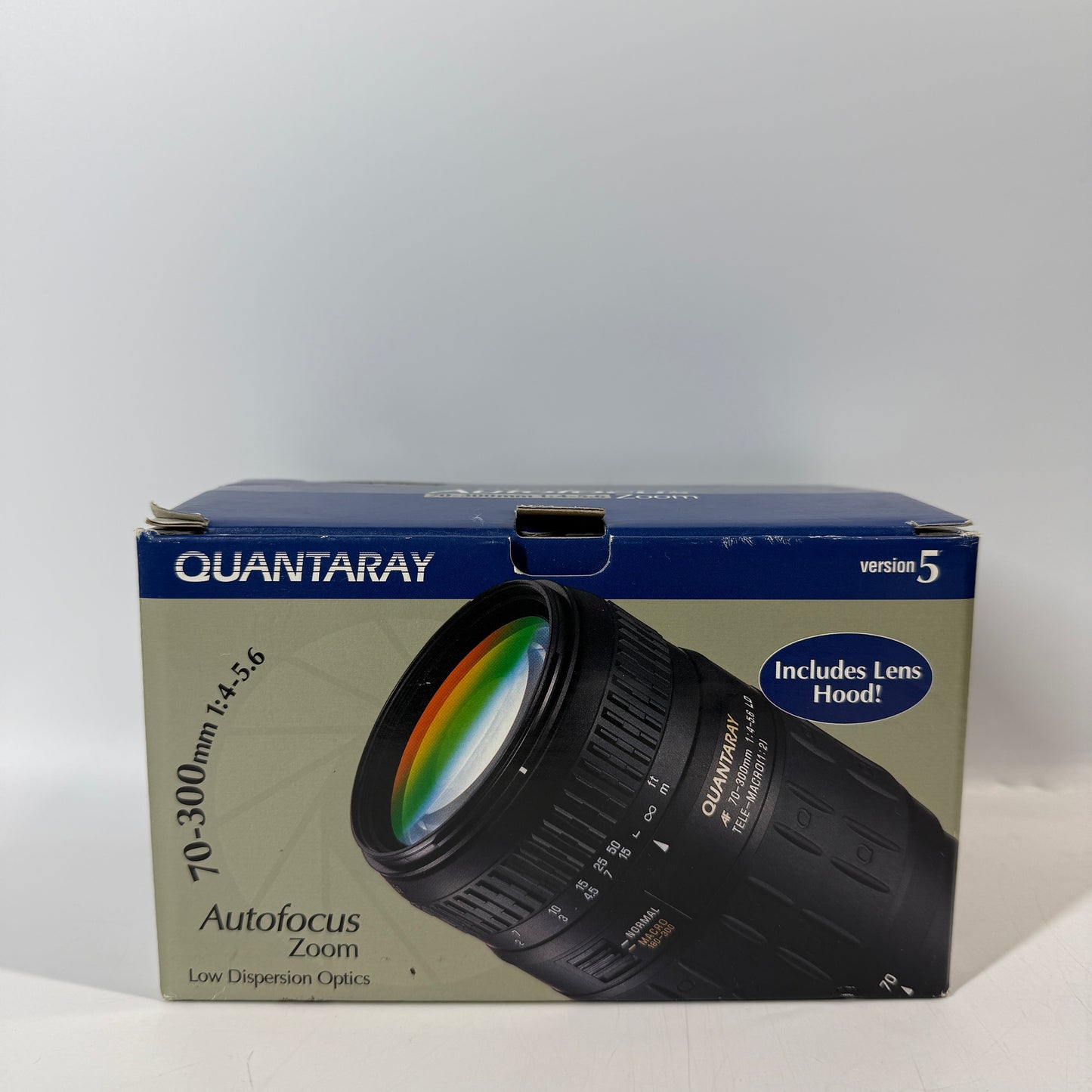 Quantaray TELE-Macro Lens 70-300mm f/4-5.6 LD For Canon EF Mount