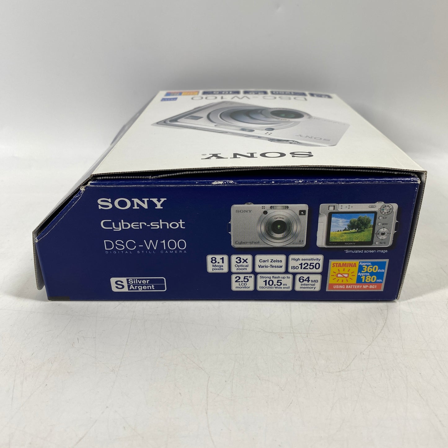 Sony Cyber-Shot DSC-W100 8.1MP Digital Point-And-Shoot Camera
