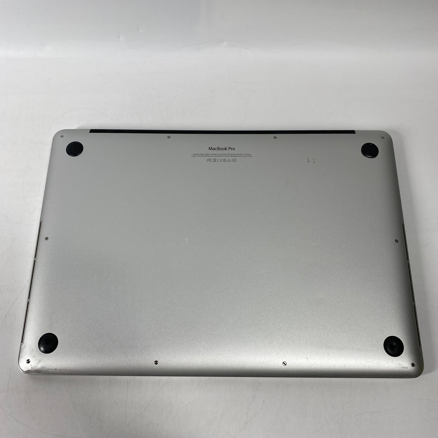 2014 Apple MacBook Pro 15" i7 2.2GHz 16GB RAM 256GB SSD Silver A1398