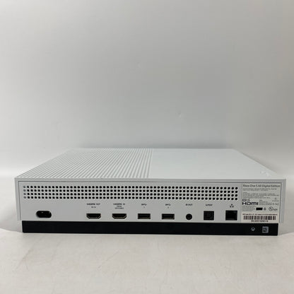 Microsoft Xbox One S All-Digital 1TB Console Gaming System White 1681