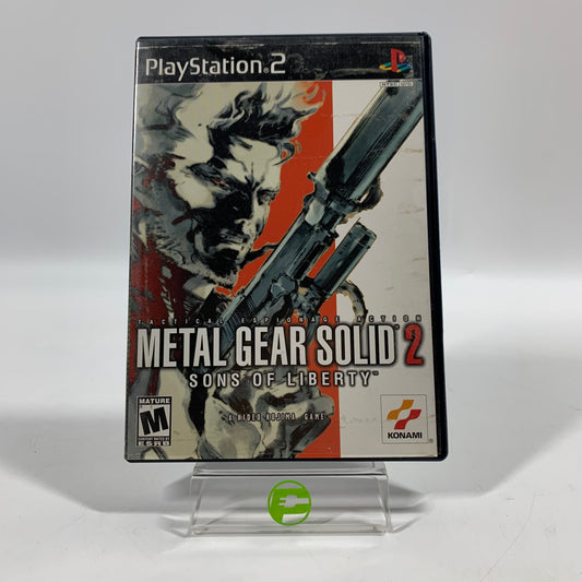 Metal Gear Solid 2 (Sony PlayStation 2 PS2, 2001)