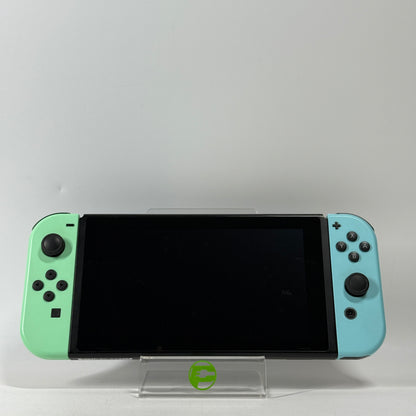 Nintendo Switch v2 Video Game Console Only HAC-001(-01)  Animal Crossing Edition
