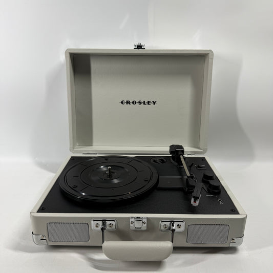 Crosley Cruiser Deluxe Portable Turntable Featuring Built-In Bluetooth Speakers
