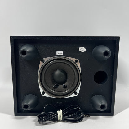 Cyber Acoustics CA-3051 Three-Piece Powered Speaker System Black