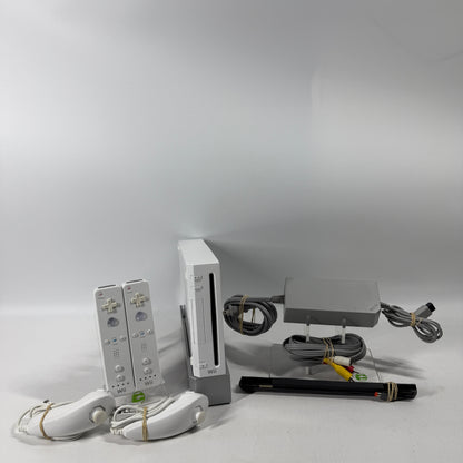 Nintendo Wii Video Game Console RVL-001 White