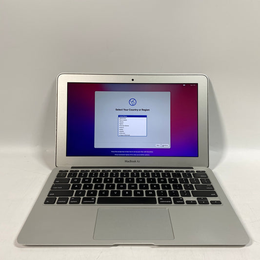 2015 Apple MacBook Air 11" i5 1.6GHz 4GB RAM 128GB HDD Silver A1465