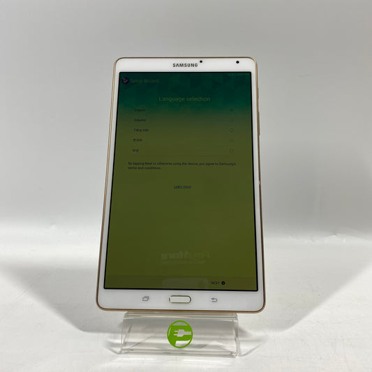 WiFi Only Samsung Galaxy Tab S 8.4" 16GB white SM-T707V