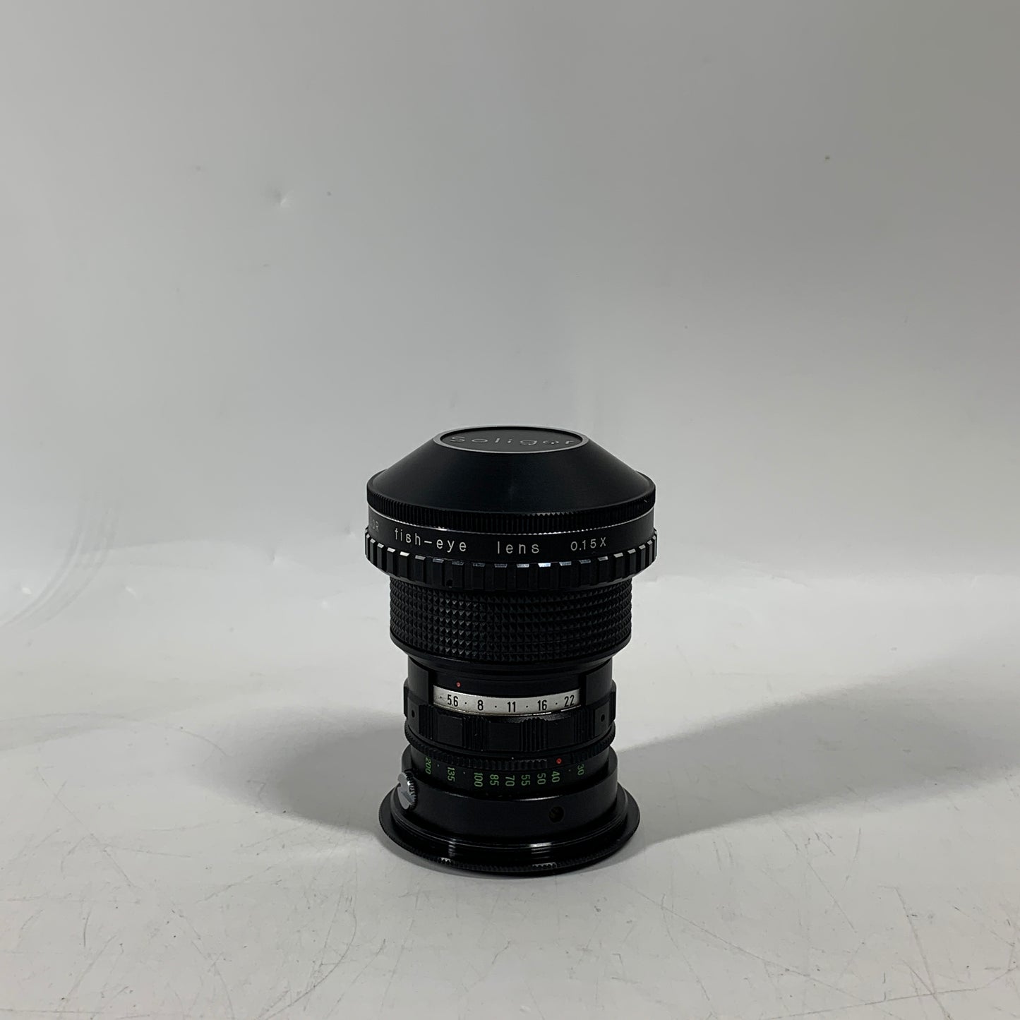 Soligor fish-eye lens 0.15x 0.15x f/3.5 52mm filter mount