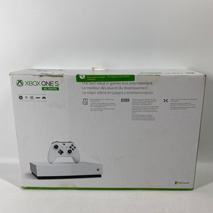 Microsoft Xbox One S All-Digital 1TB Console Gaming System White 1681