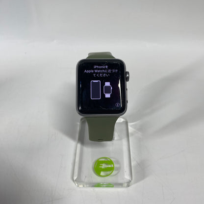 GPS Only Apple Watch Series 2 42MM Space gray Aluminum Black Sport Band A1758