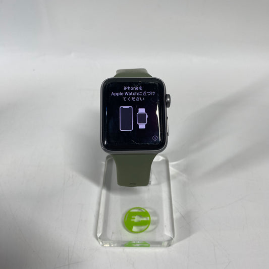 GPS Only Apple Watch Series 2 42MM Space gray Aluminum Black Sport Band A1758