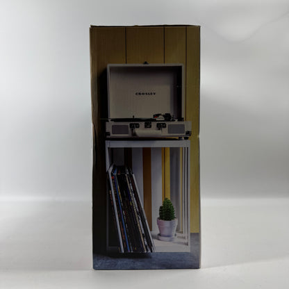 Crosley Cruiser Deluxe Portable Turntable Featuring Built-In Bluetooth Speakers