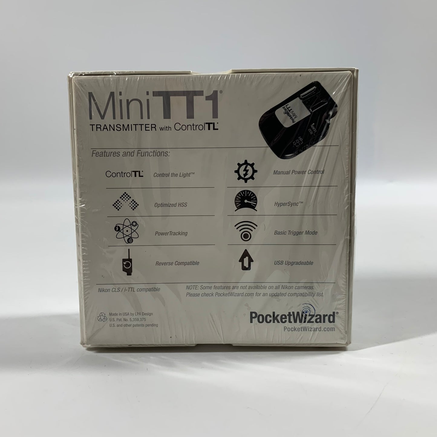 New PocketWizard Mini TT1 Transmitter TT1-N-US