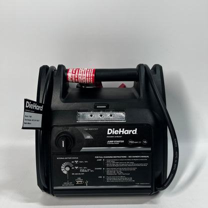 DieHard Automatic 12 V 750 amps Battery Jump Starter & Portable Power 71686