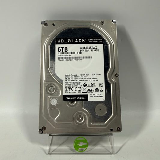 Western Digital 3.5" WD Black  6TB SATA III 6Gbps HDD WD6004FZWX-00BKVA0