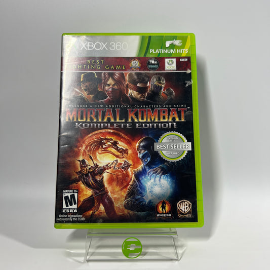 Mortal Kombat [Komplete Edition] (Microsoft Xbox 360, 2012)