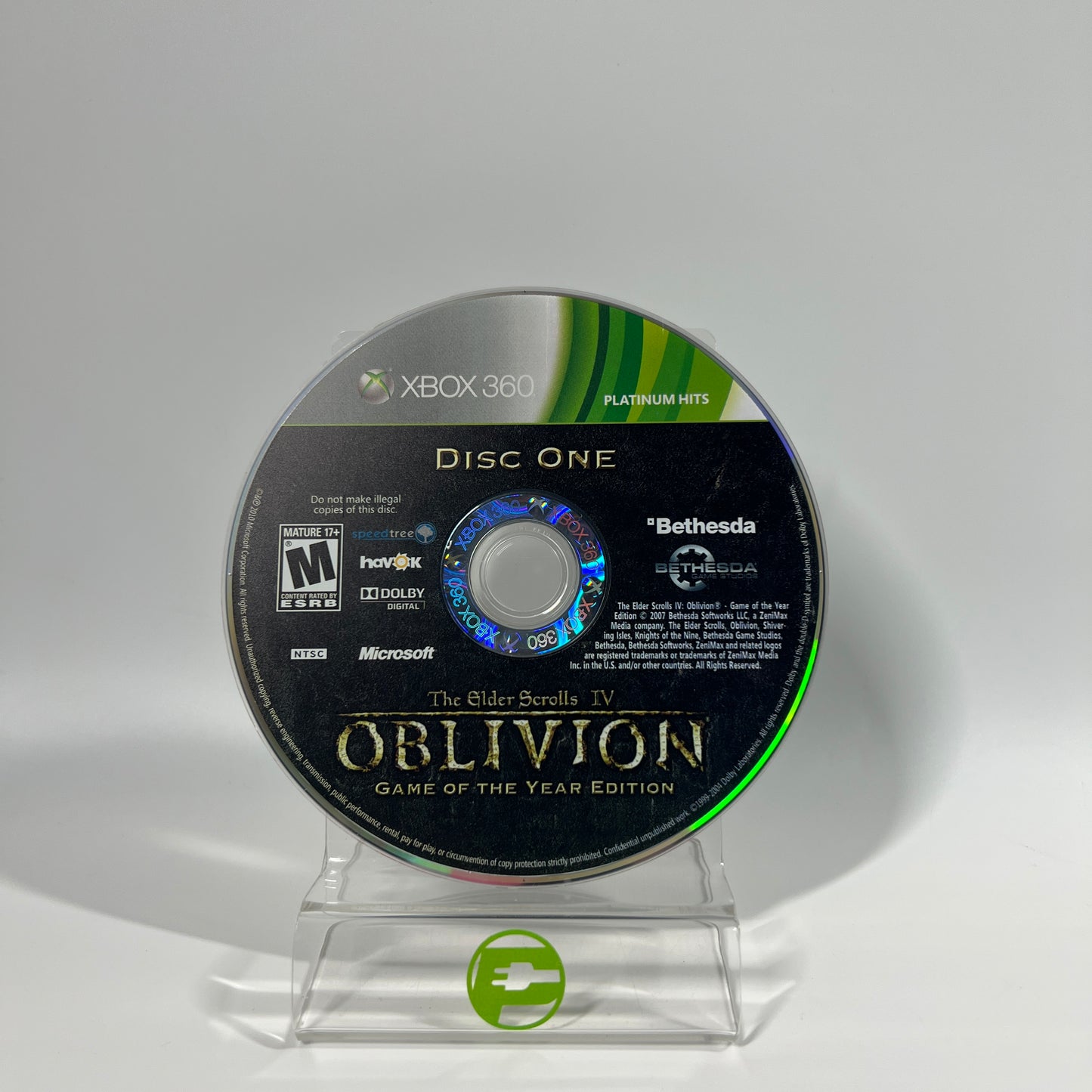 Elder Scrolls IV Oblivion [Game of the Year] (Microsoft Xbox 360, 2007)