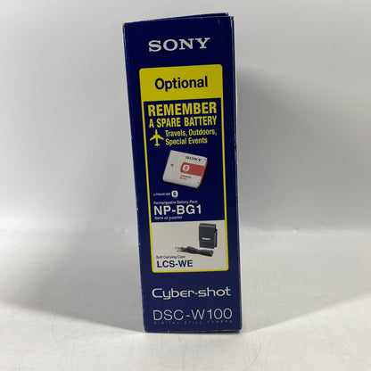 Sony Cyber-Shot DSC-W100 8.1MP Digital Point-And-Shoot Camera