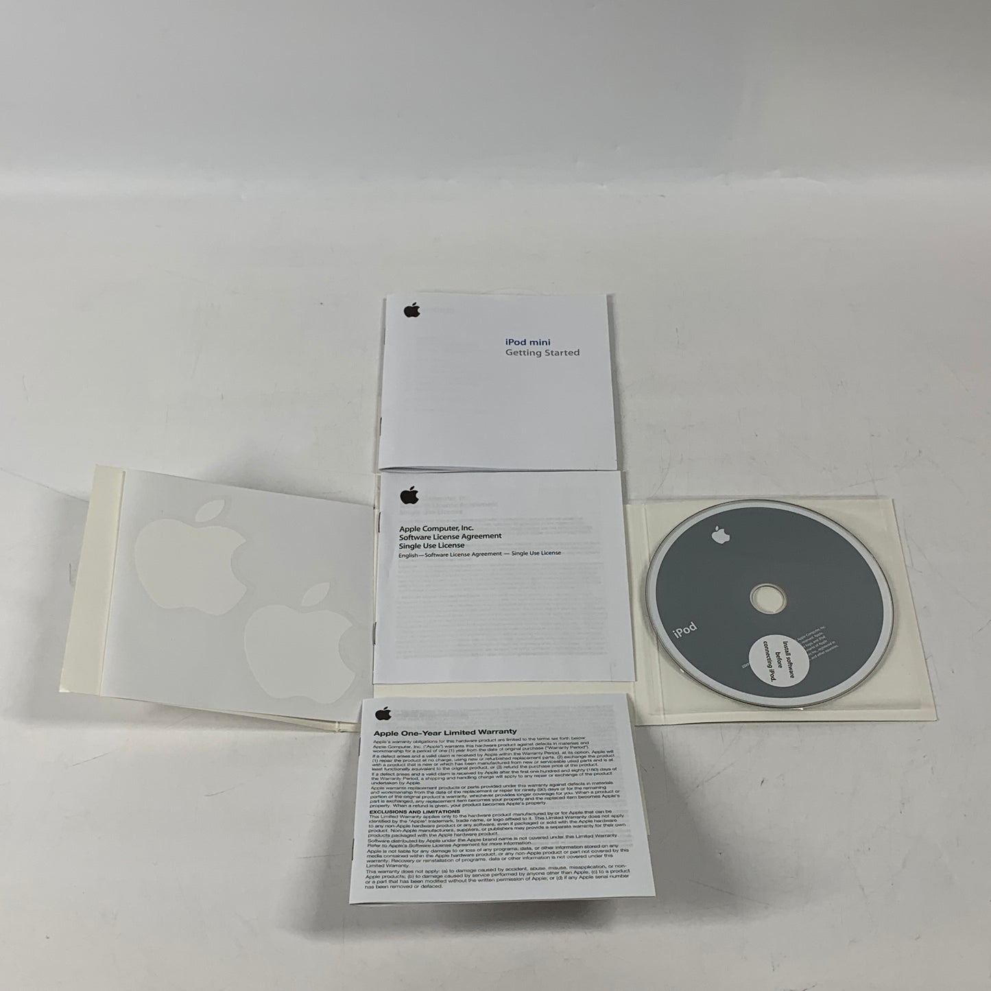 Apple iPod Mini 1st Gen 4GB Silver A1051