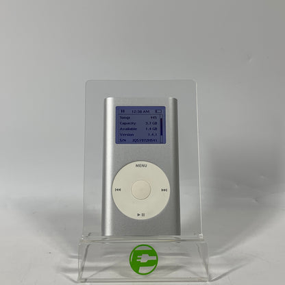 Apple iPod Mini 1st Gen 4GB Silver A1051