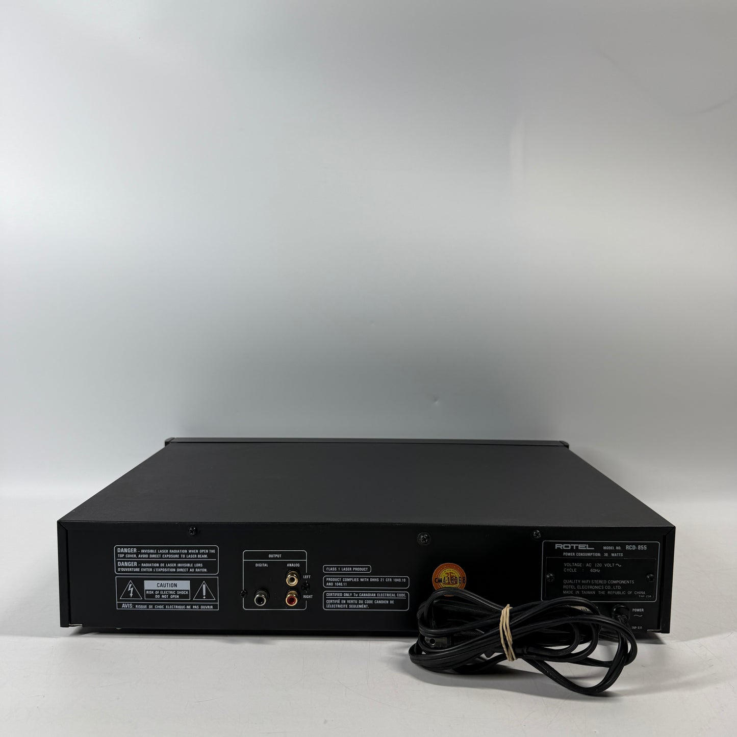 Rotel RCD-855 Compact Disc Player