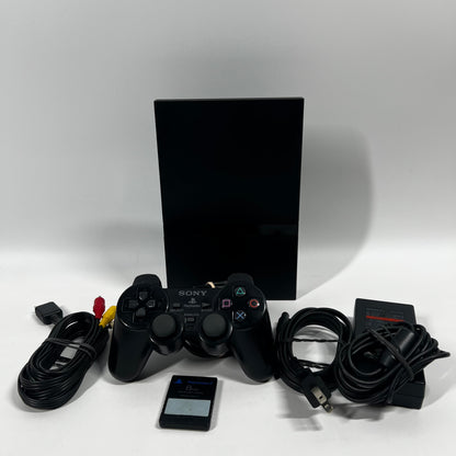 Sony PlayStation 2 Slim PS2 Black Console Gaming System SCPH-77001