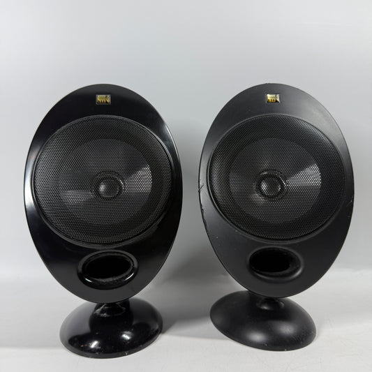 KEF KHT Egg Satellite Speakers HTS2001 UNTESTED