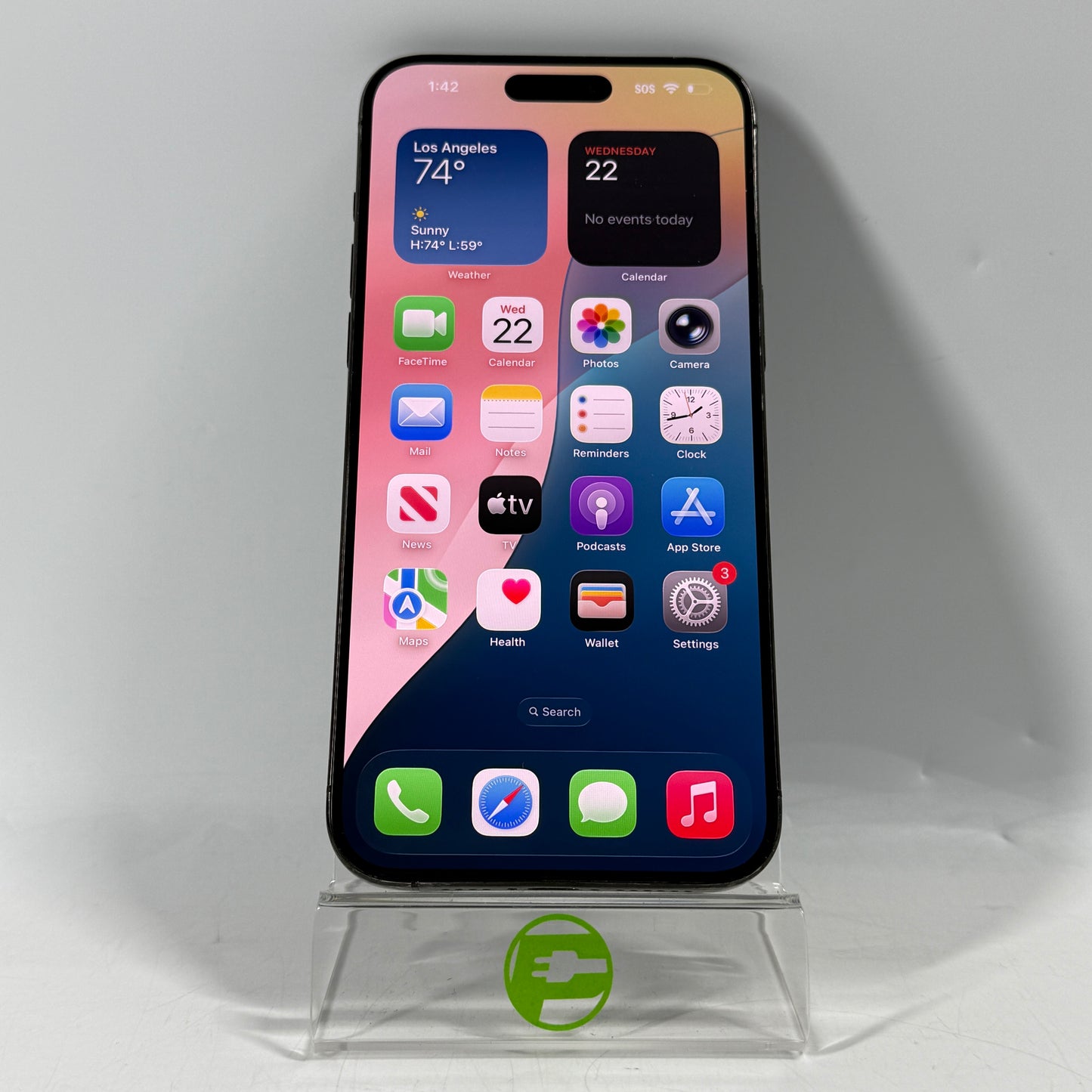 Unlocked Apple iPhone 15 Pro Max 256GB Black MU663LL/A