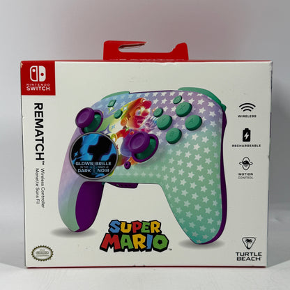 New Turtle Beach Nintendo Switch Super Mario Rematch Invincible Mario 500-253 