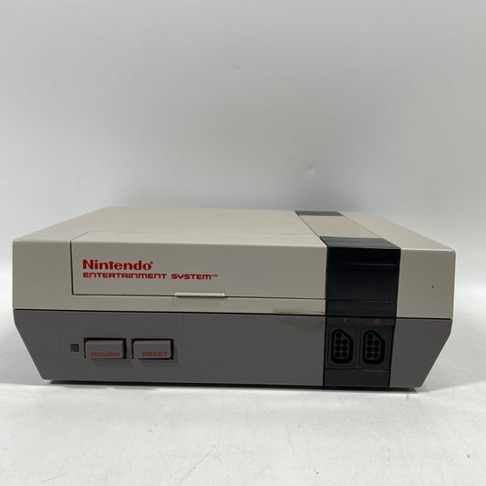 Nintendo Entertainment System NES Video Game Console NES-001 Gray
