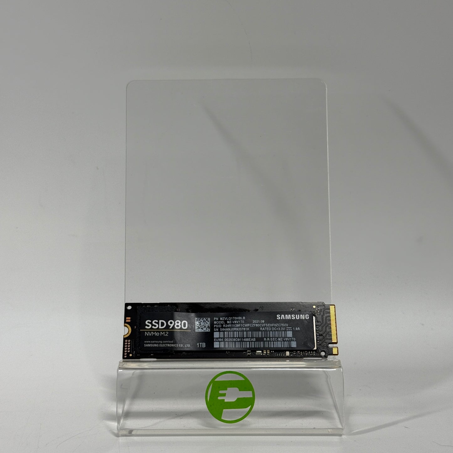 Samsung 2280mm 980 1TB M.2 NVMe Gen 3.0 x 4 SSD MZ-V8V1T0