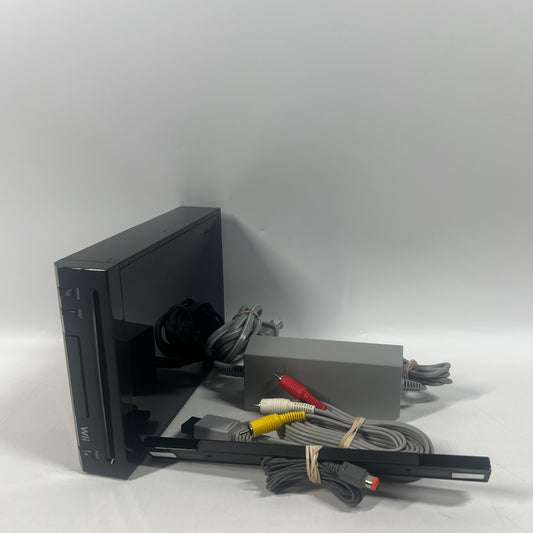 Nintendo Wii Video Game Console RVL-101 Black