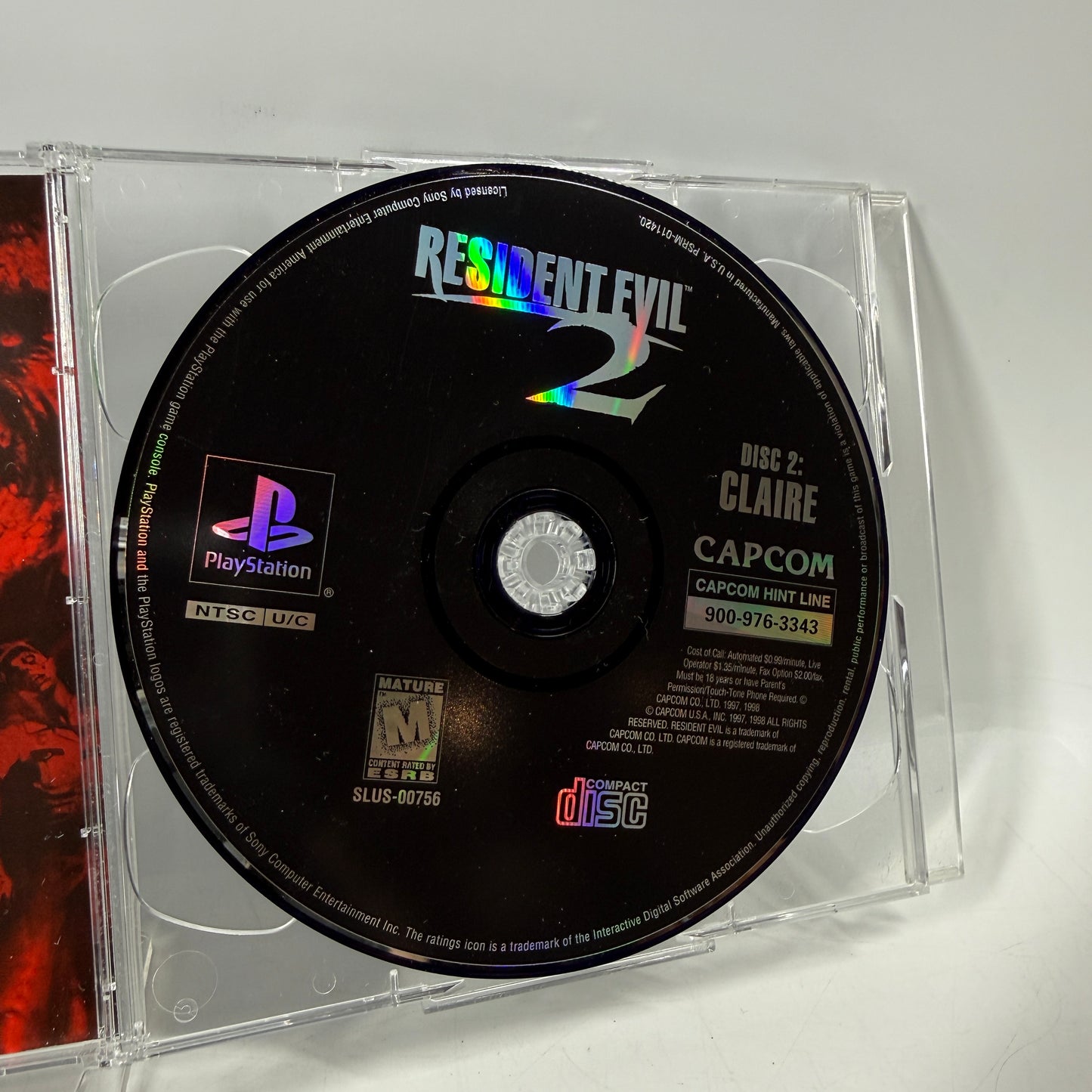 Resident Evil 2 [Greatest Hits] (Sony PlayStation 1 PS1, 1998)