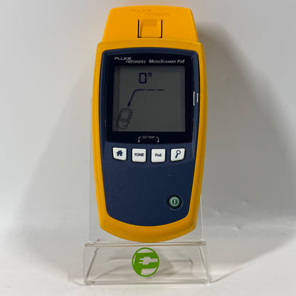 Fluke Networks MicroScanner PoE Network Cable and PoE Tester