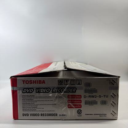Toshiba D-RW2 DVD Video Recorder D-RW2-S-TU