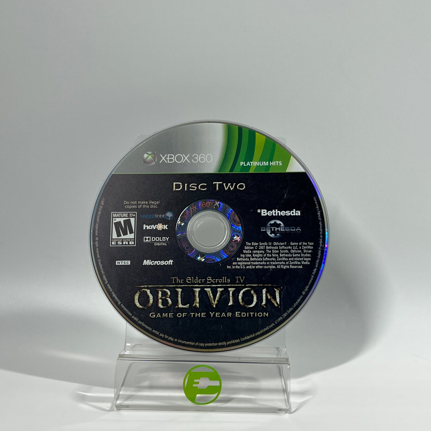 Elder Scrolls IV Oblivion [Game of the Year] (Microsoft Xbox 360, 2007)