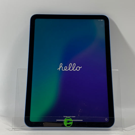 WiFi Only Apple iPad 10th Gen 64GB Blue MPQ13LL/A