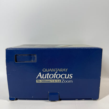 Quantaray TELE-Macro Lens 70-300mm f/4-5.6 LD For Canon EF Mount