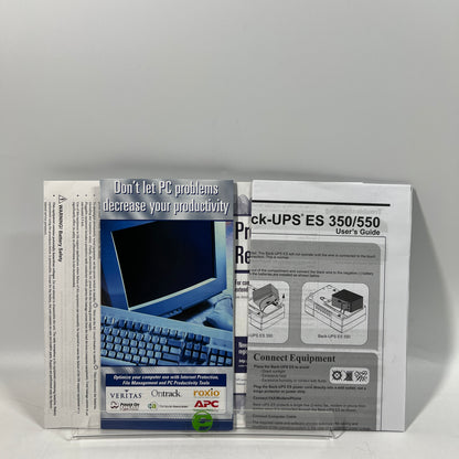 APC Back-UPS ES 550 8-Outlet Battery Backup Surge Protector BE550R