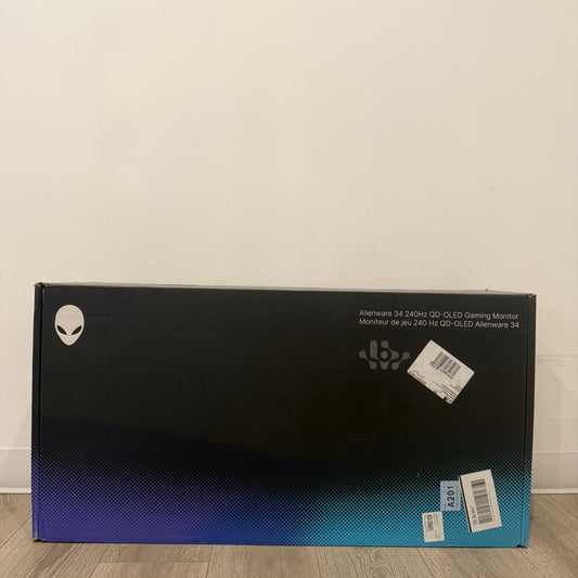 New Alienware 34" AW3425DW QD-OLED 240Hz Curved Gaming Monitor