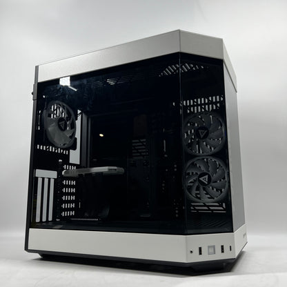 HYTE Y60 Tempered Glass Mid-Tower ATX PC Case White/Black