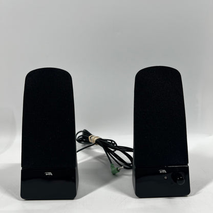 Cyber Acoustics CA-3051 Three-Piece Powered Speaker System Black