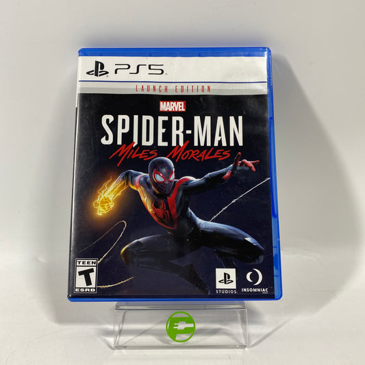 Marvel Spiderman: Miles Morales [Launch Edition] (Sony PlayStation 5 PS5, 2020)