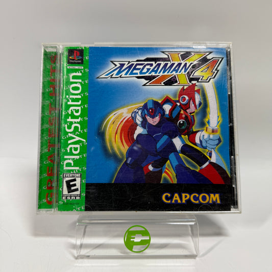 Mega Man X4 (Sony PlayStation 1 PS1, 1997)