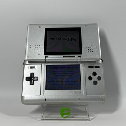 Broken Nintendo DS Handheld Game Console Only NTR-001 Burn In