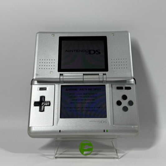 Broken Nintendo DS Handheld Game Console Only NTR-001 Burn In