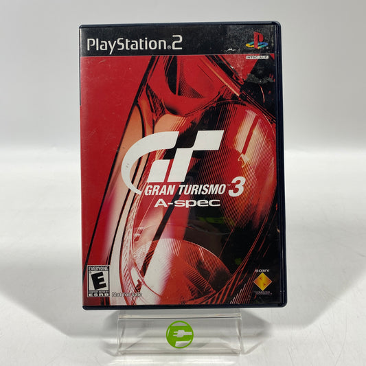 GRAN TURISMO 3 A-SPEC (Sony PlayStation 2 PS2, 2001)